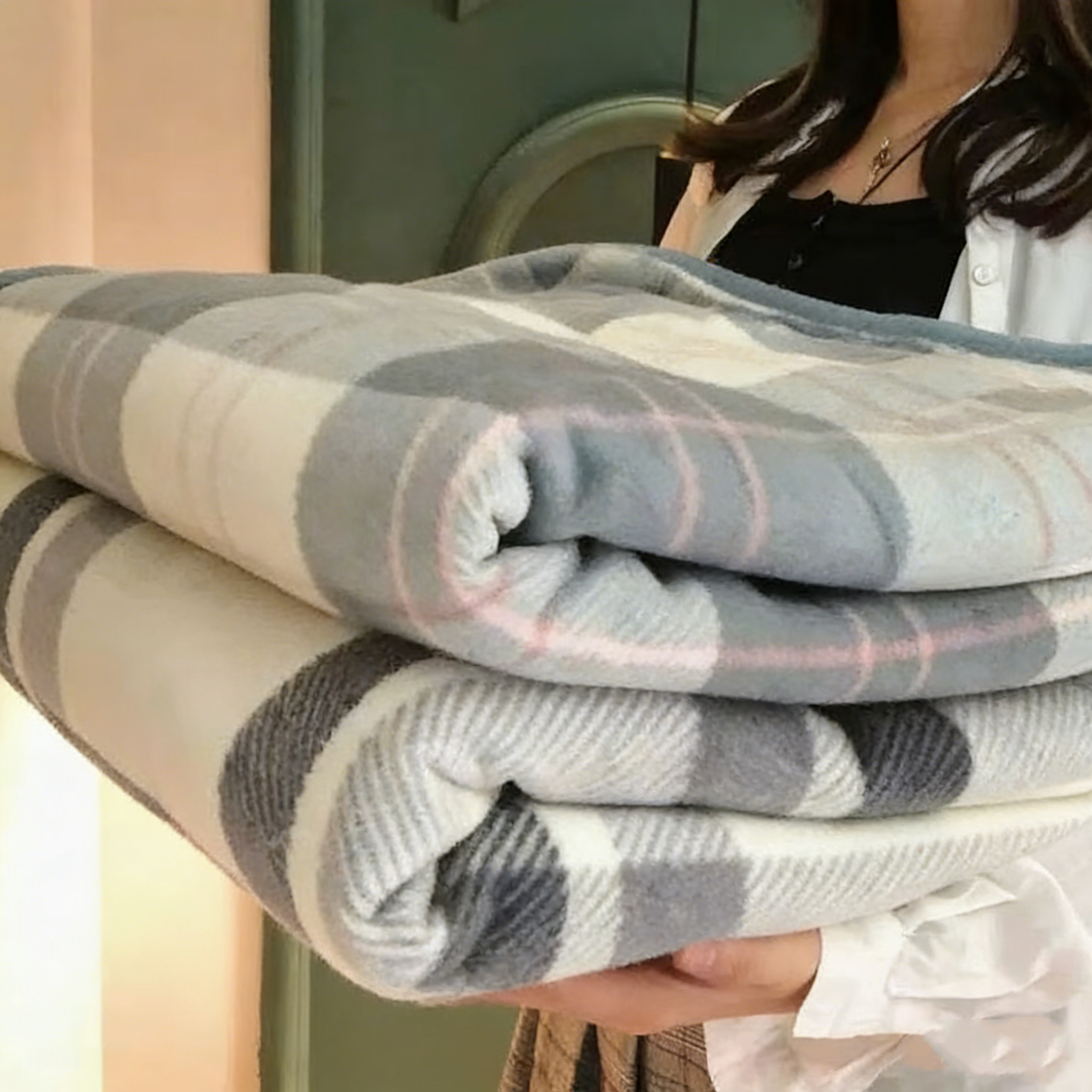 1pc Wearable Blankets Shawl Bl – Shawl Wrap Winter recenzja i cena