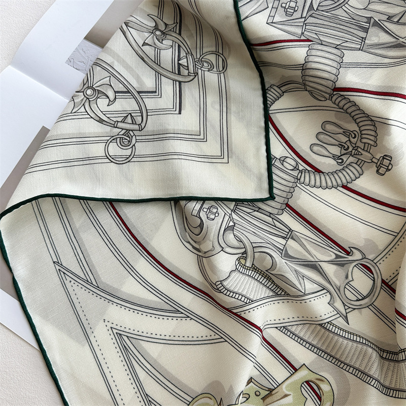 40% Silk 60% Wool Scarf 135x13 – Shawl Wrap Winter recenzja i cena