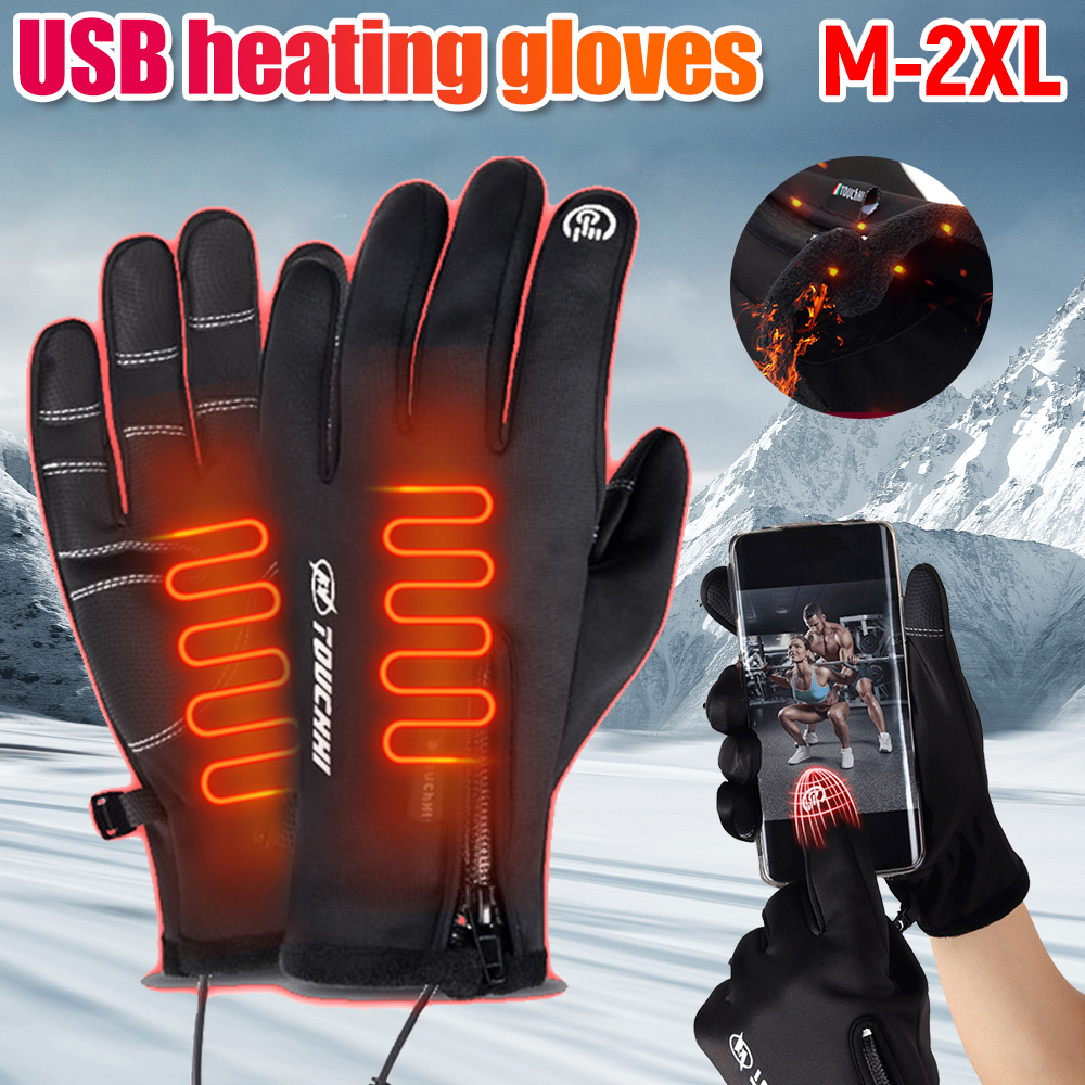 Winter Ski USB Heated Gloves T – Touch Screen Gloves recenzja i cena