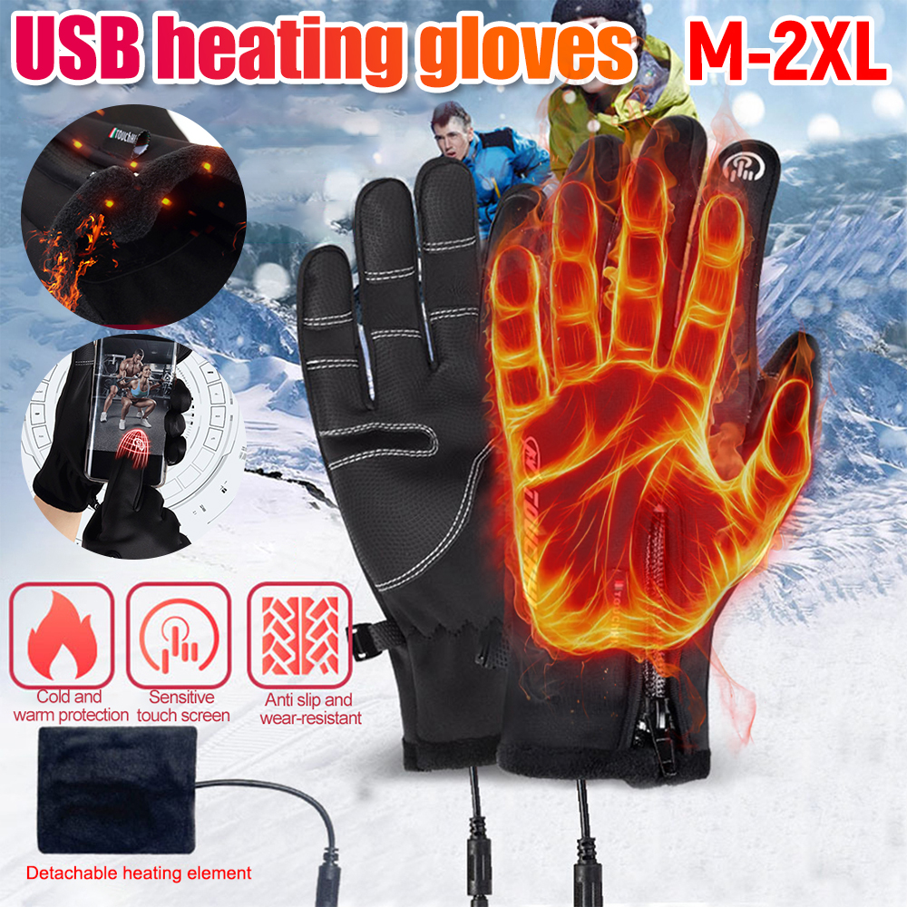 Winter Ski USB Heated Gloves T – Touch Screen Gloves recenzja i cena