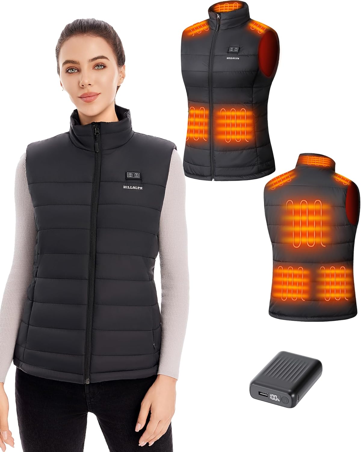 Women Heated Vest with 18400mA – Heated Vest Battery recenzja i cena
