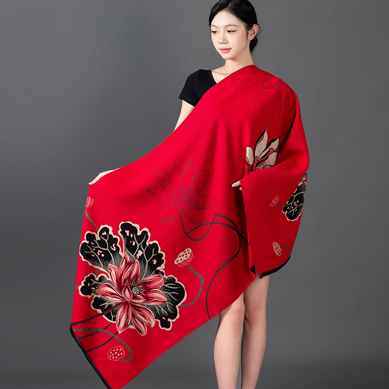 Women Winter Shawl Cashmere Sc – Shawl Wrap Winter recenzja i cena