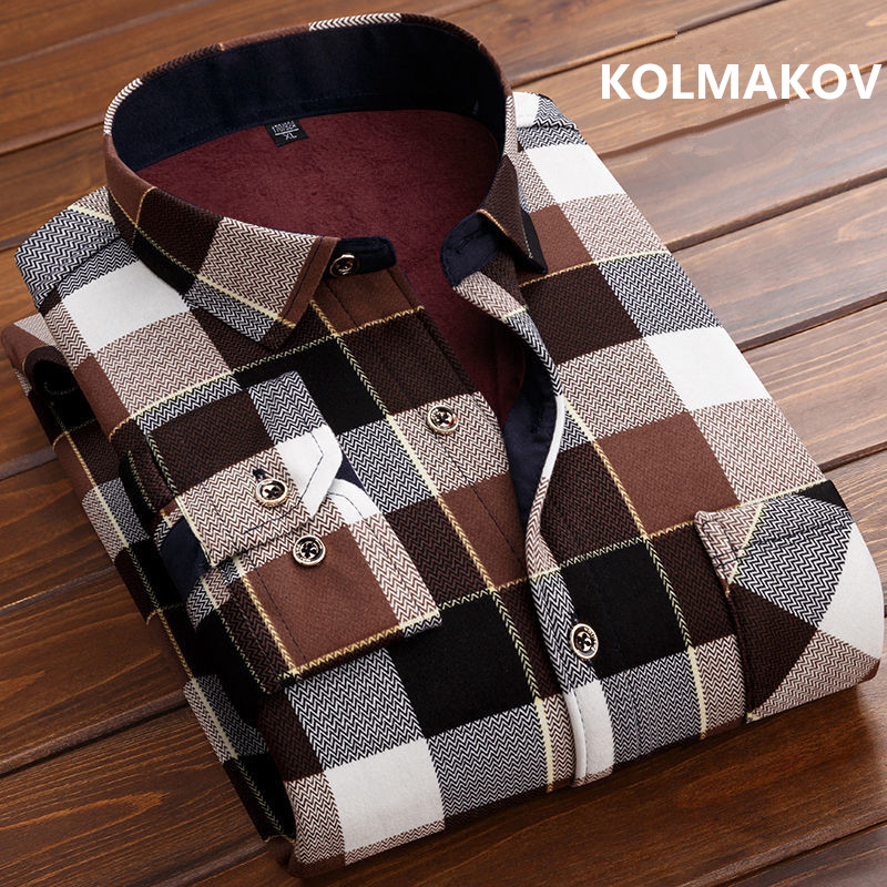 2026 winter Men's fashion smar – Flannel Shirt Lined recenzja i cena