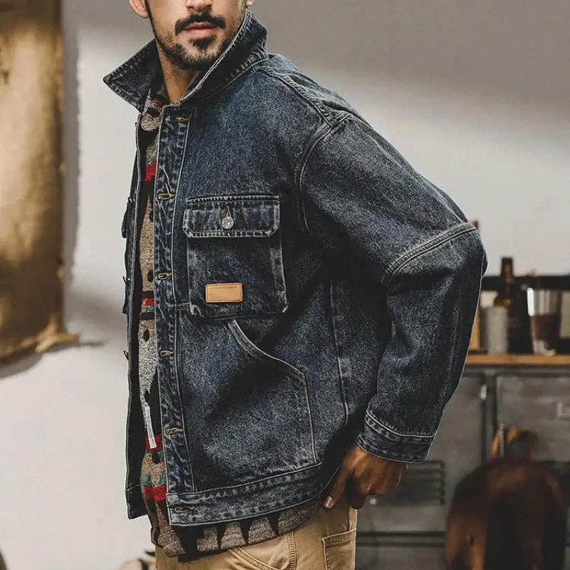 Winter 2025 Loose Cowboy Coat  – Down Jacket Packable recenzja i cena