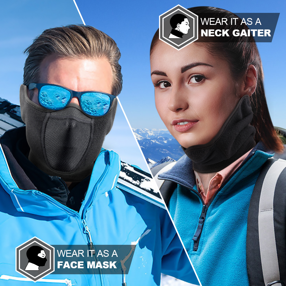 Winter Neck Warmer Ear Cover F – Fleece Ear Warmer Band recenzja i cena