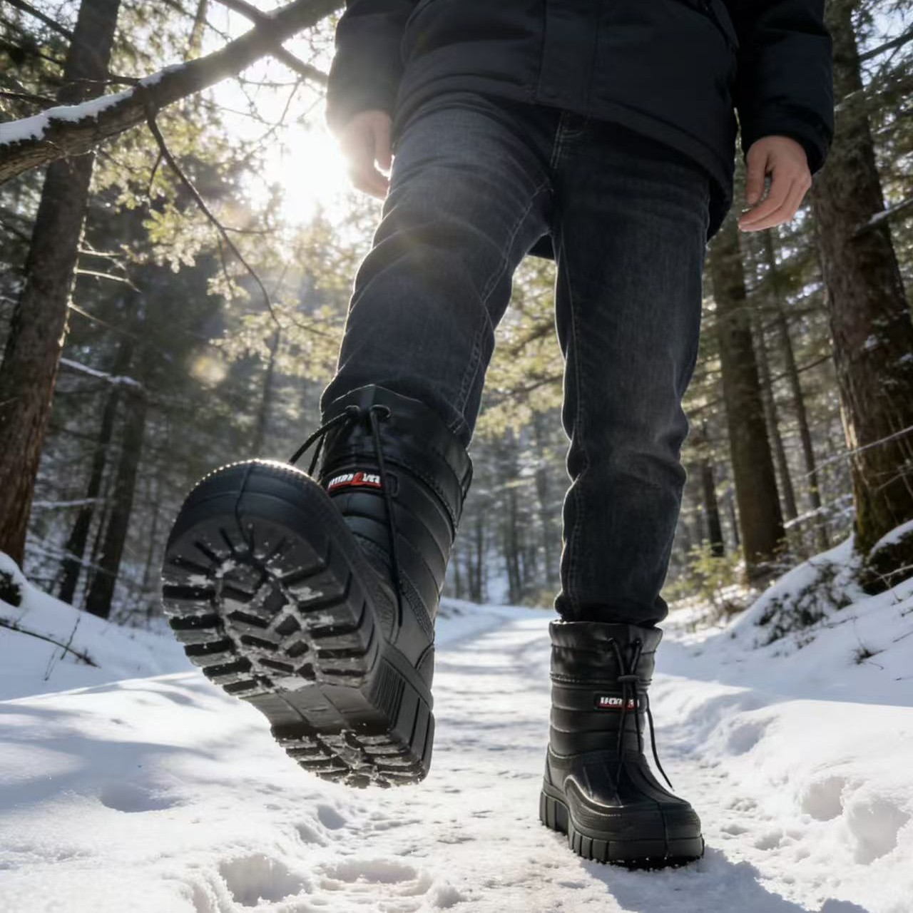 Snow boots men's new velvet wa – Waterproof Winter Boot recenzja i cena