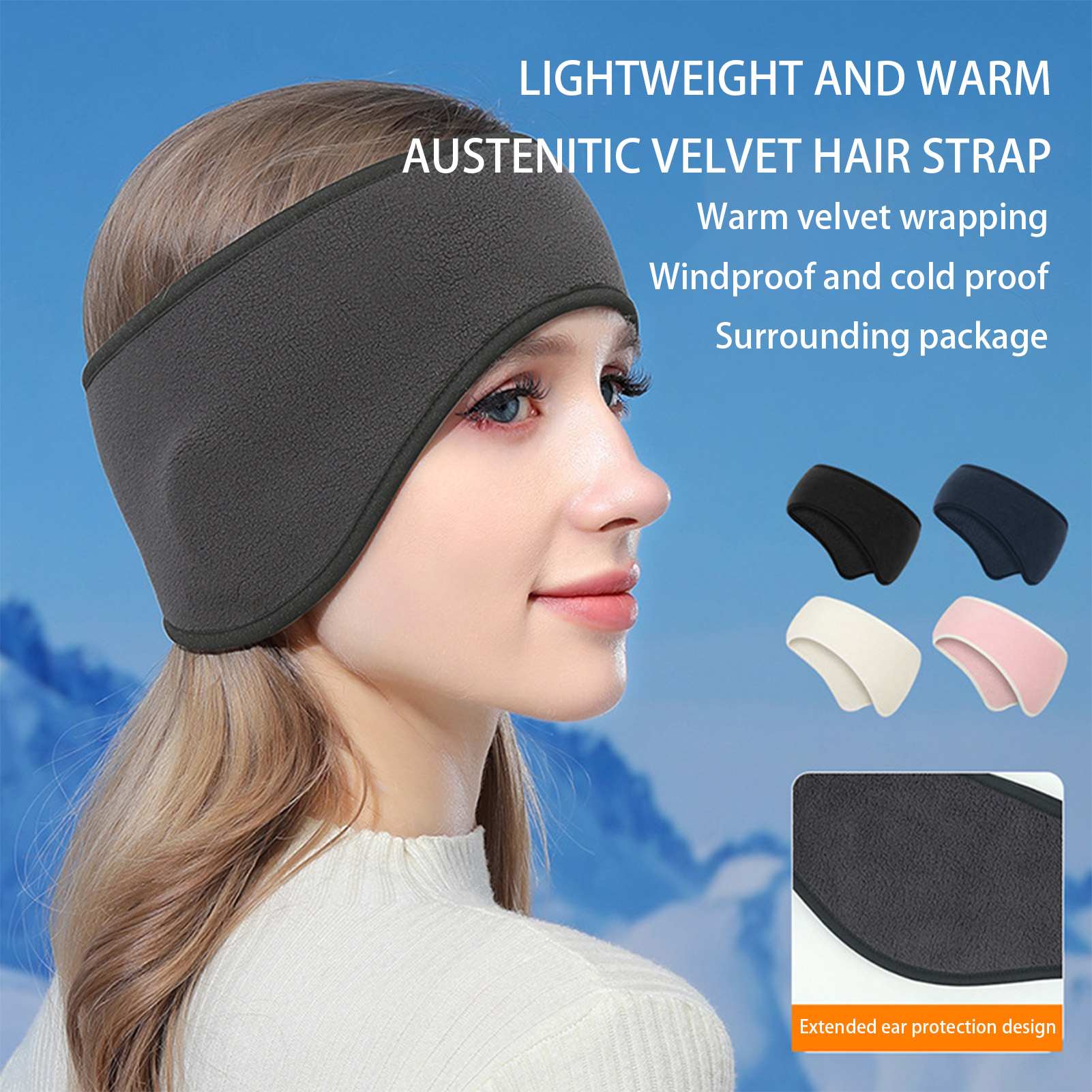 Lightweight Winter Fleece Ther – Fleece Ear Warmer Band recenzja i cena