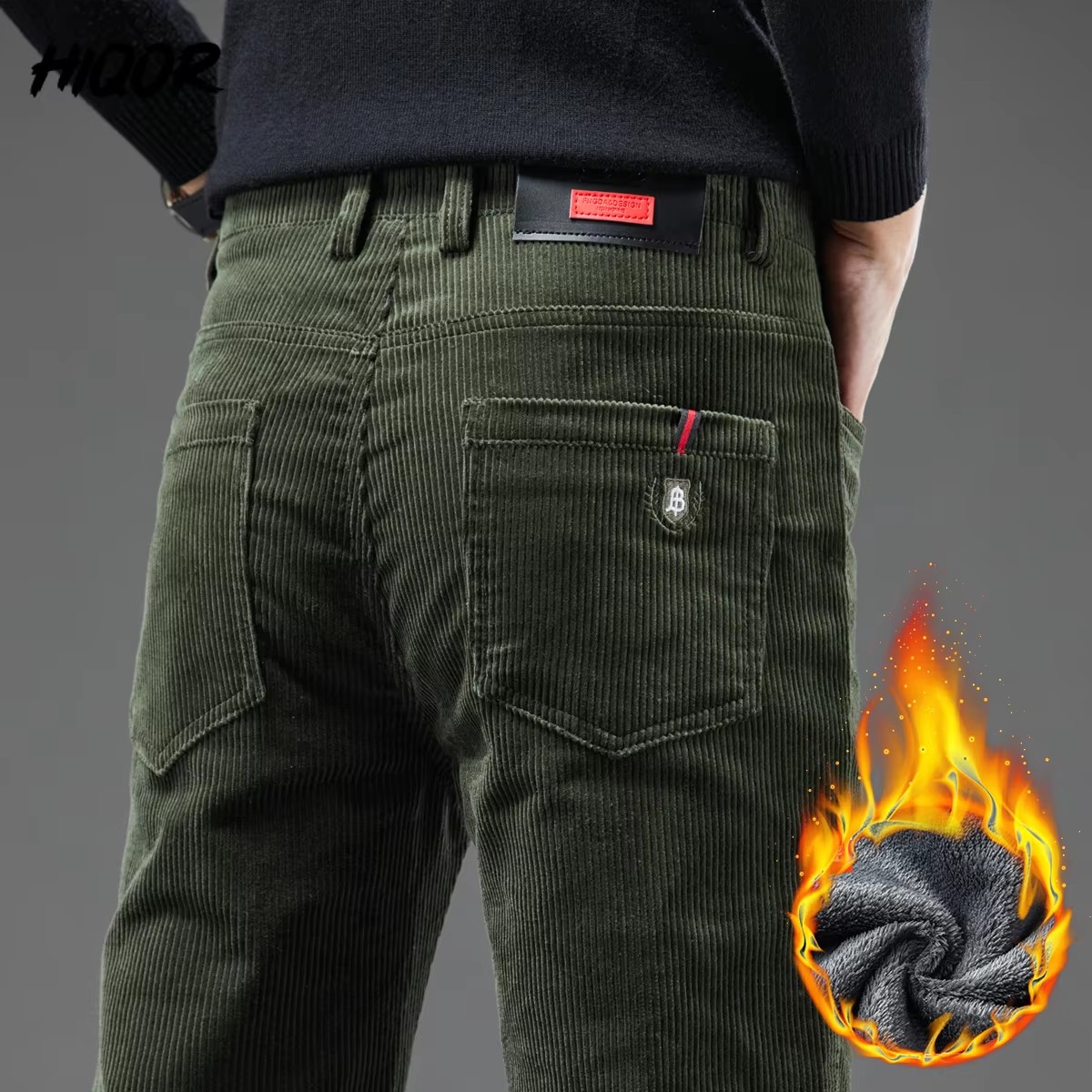 Men's Winter Corduroy Pants Th – Corduroy Pant Warm recenzja i cena