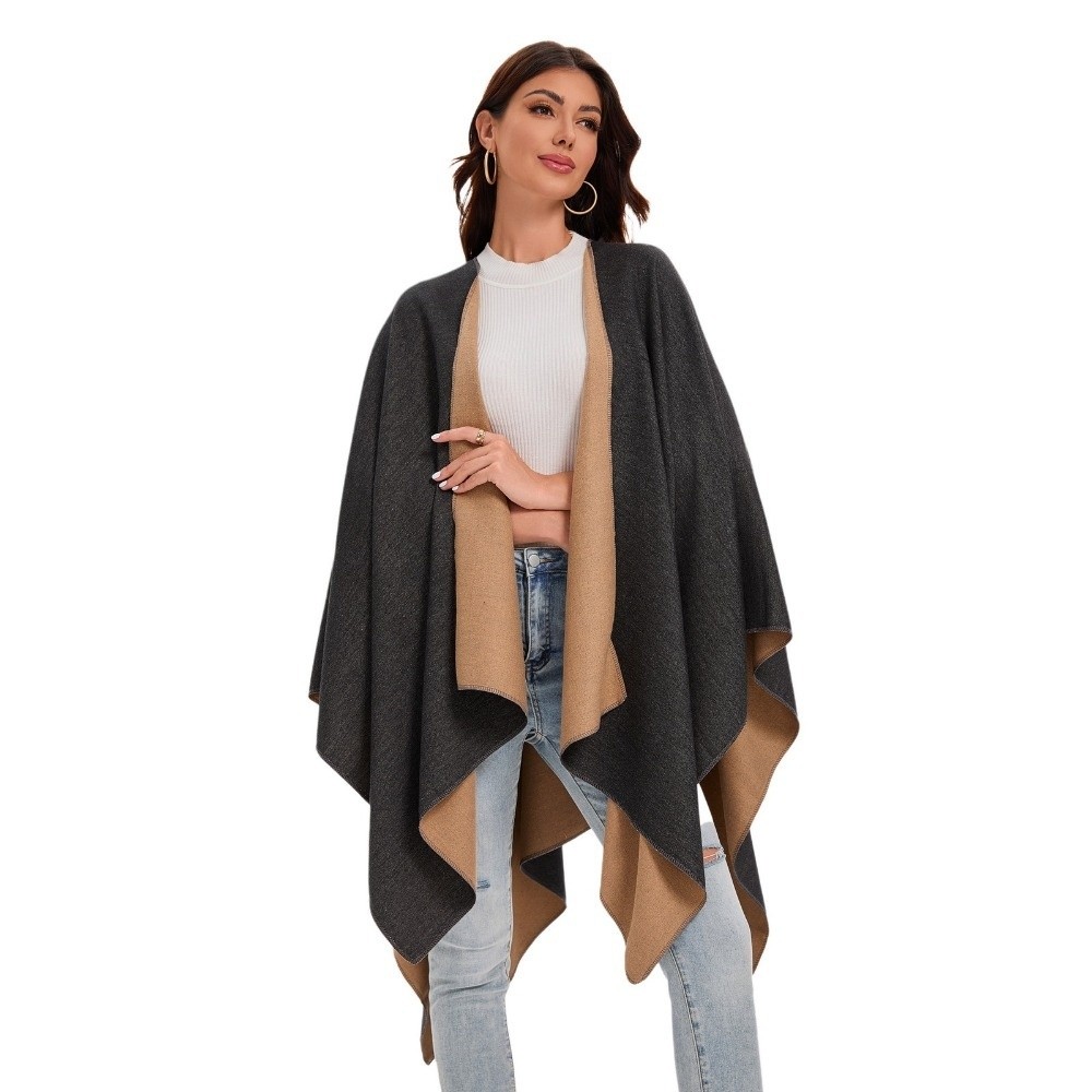 Warm Coat Plaid Design Travel  – Shawl Wrap Winter recenzja i cena