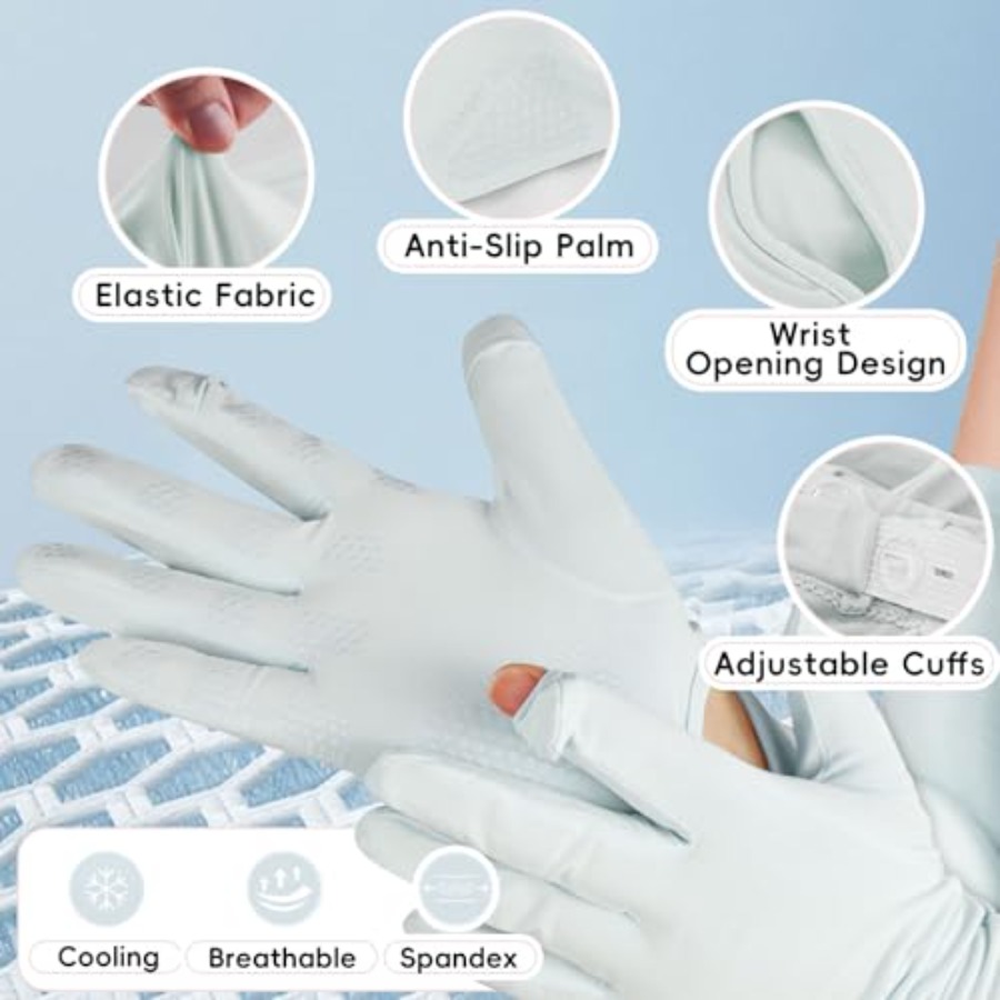 Women's UV Sun Protection Long – Touch Screen Gloves recenzja i cena
