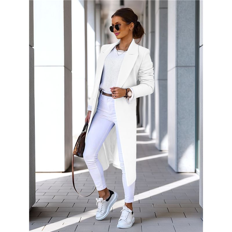 A24F-Women Long Wool Coats For – Wool Coat Peacoat recenzja i cena