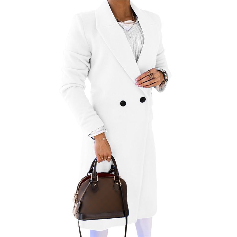 A24F-Women Long Wool Coats For – Wool Coat Peacoat recenzja i cena