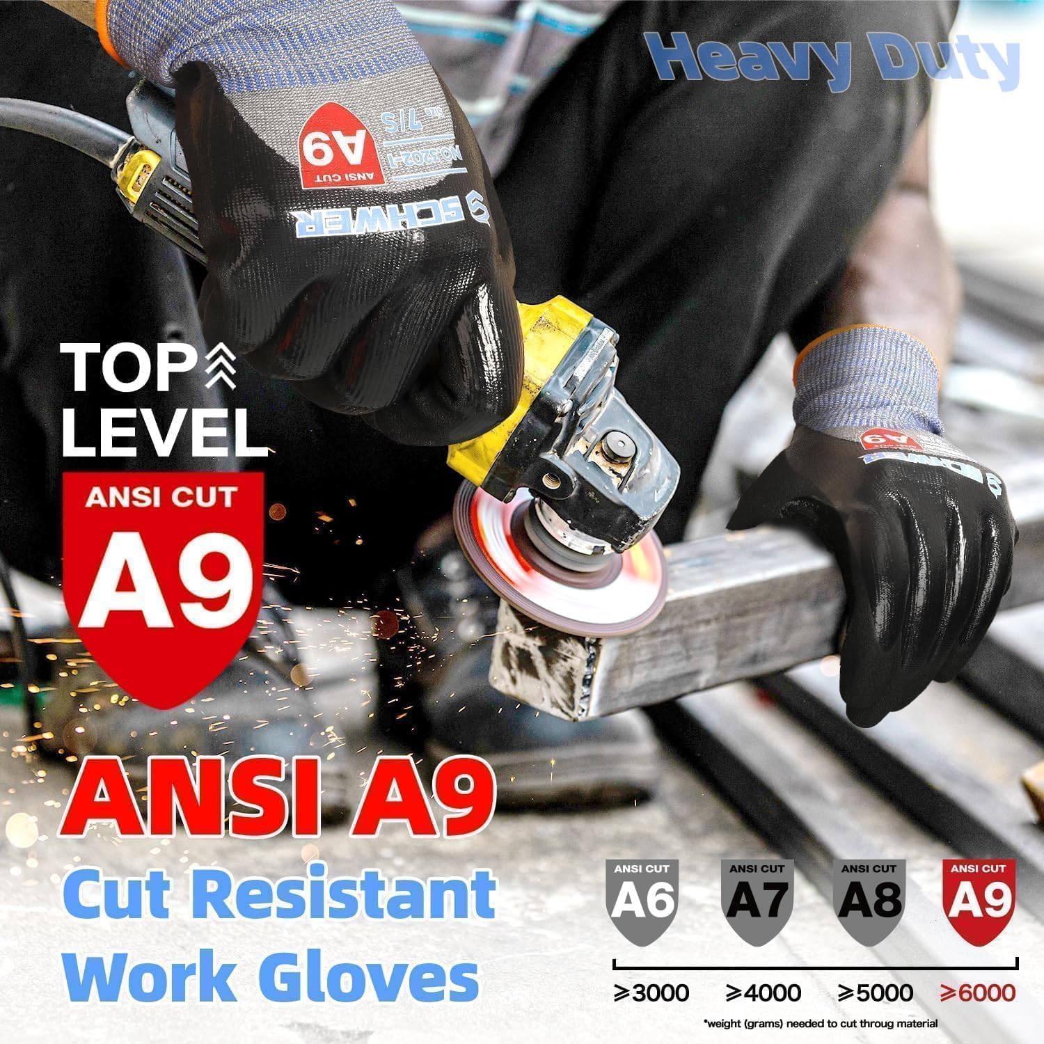 ANSI A9 Cut Resistant Gloves,  – Touch Screen Gloves recenzja i cena