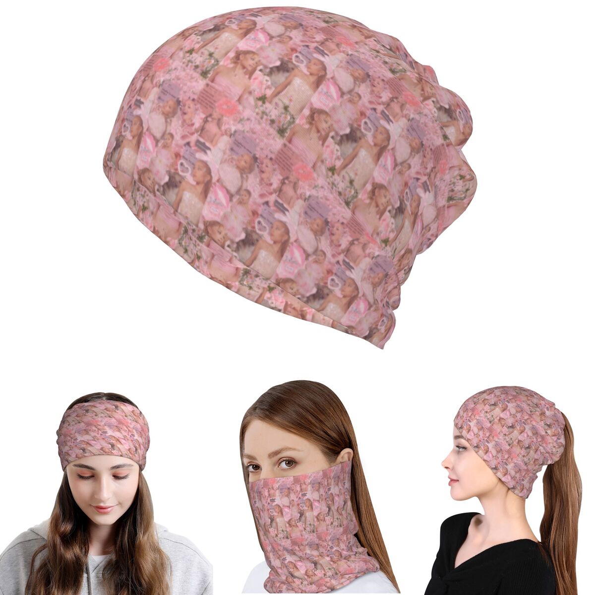 Ariana Grande Singer Bandana N – Knit Beanie Hat Warm recenzja i cena