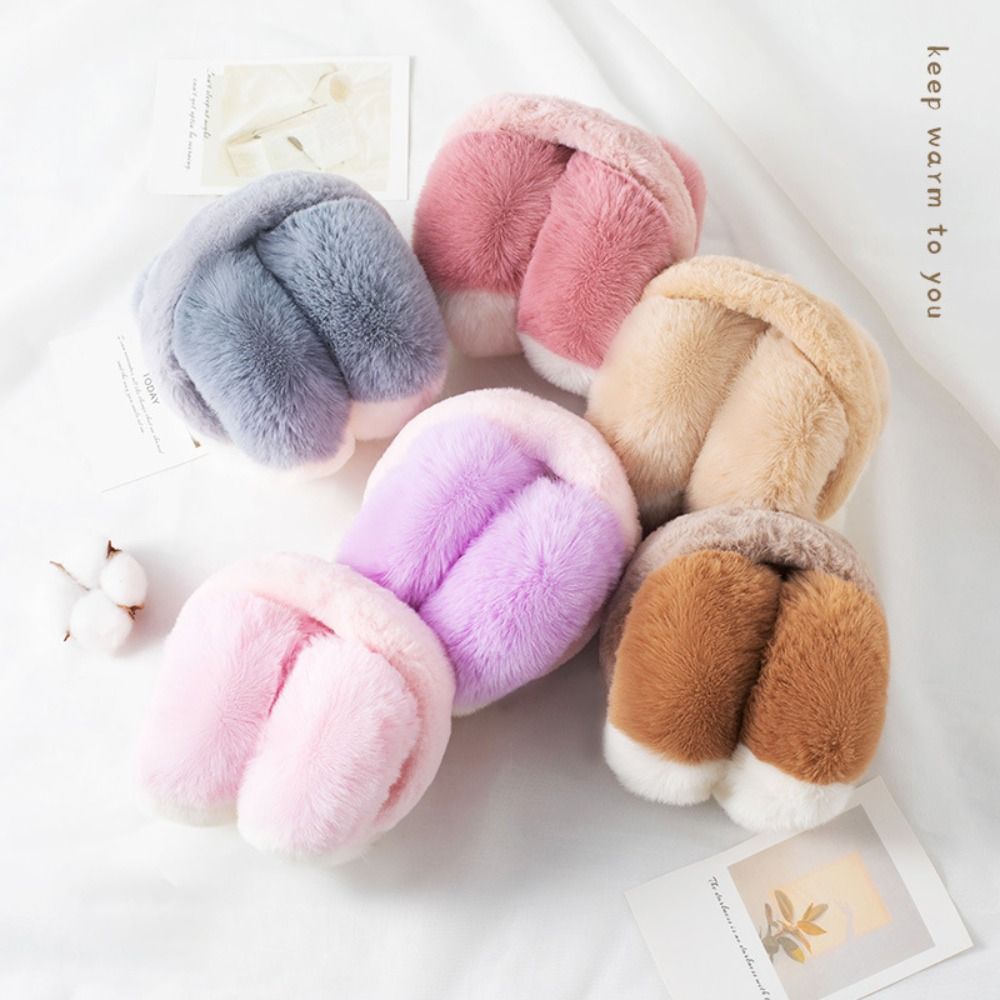 Fashion Faux Fur Ear Muffs Can – Earmuffs Foldable recenzja i cena
