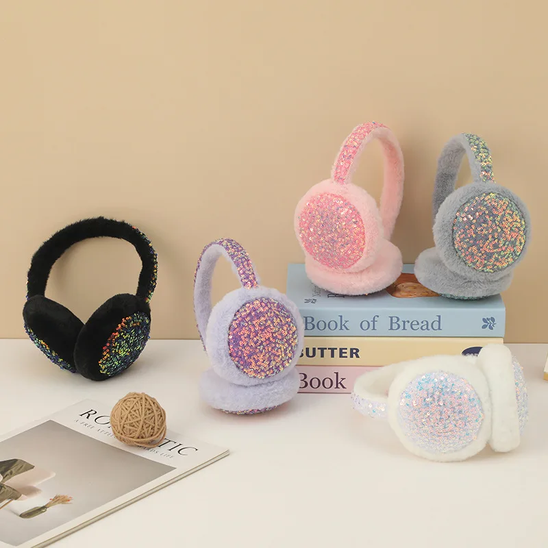 Women's Earmuffs Korean Glitte – Earmuffs Foldable recenzja i cena