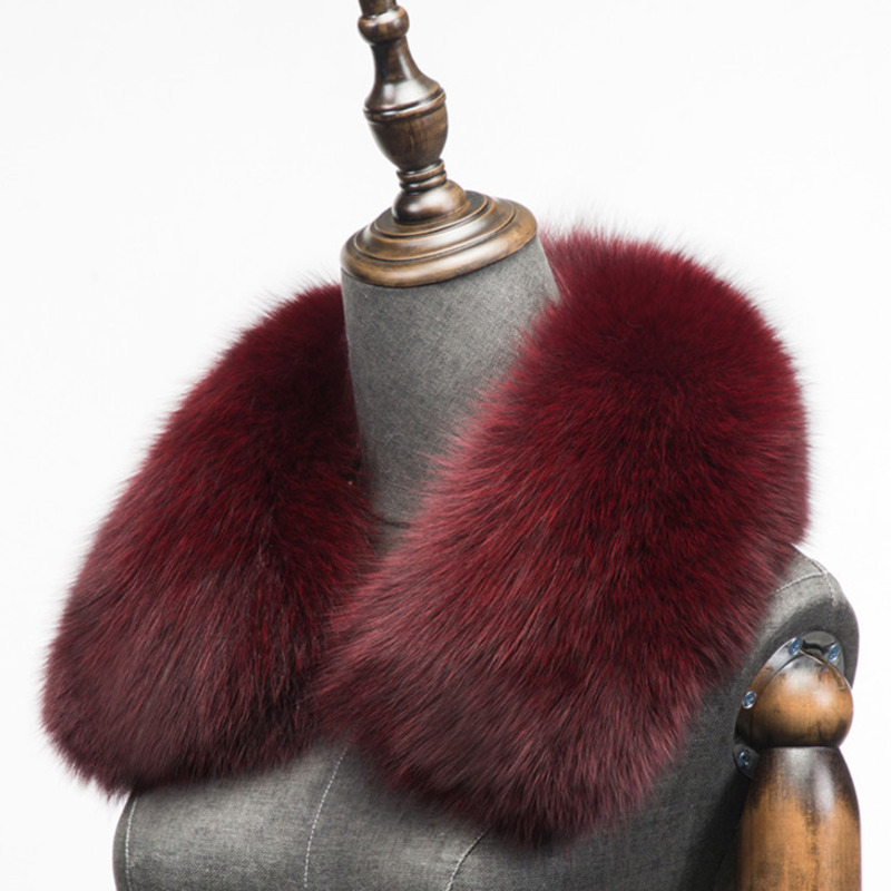 Winter Natural Fox Fur Scarf S – Shawl Wrap Winter recenzja i cena