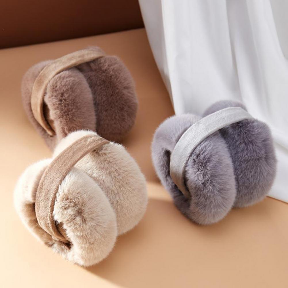 Women Winter Earmuffs Plush Ea – Earmuffs Foldable recenzja i cena