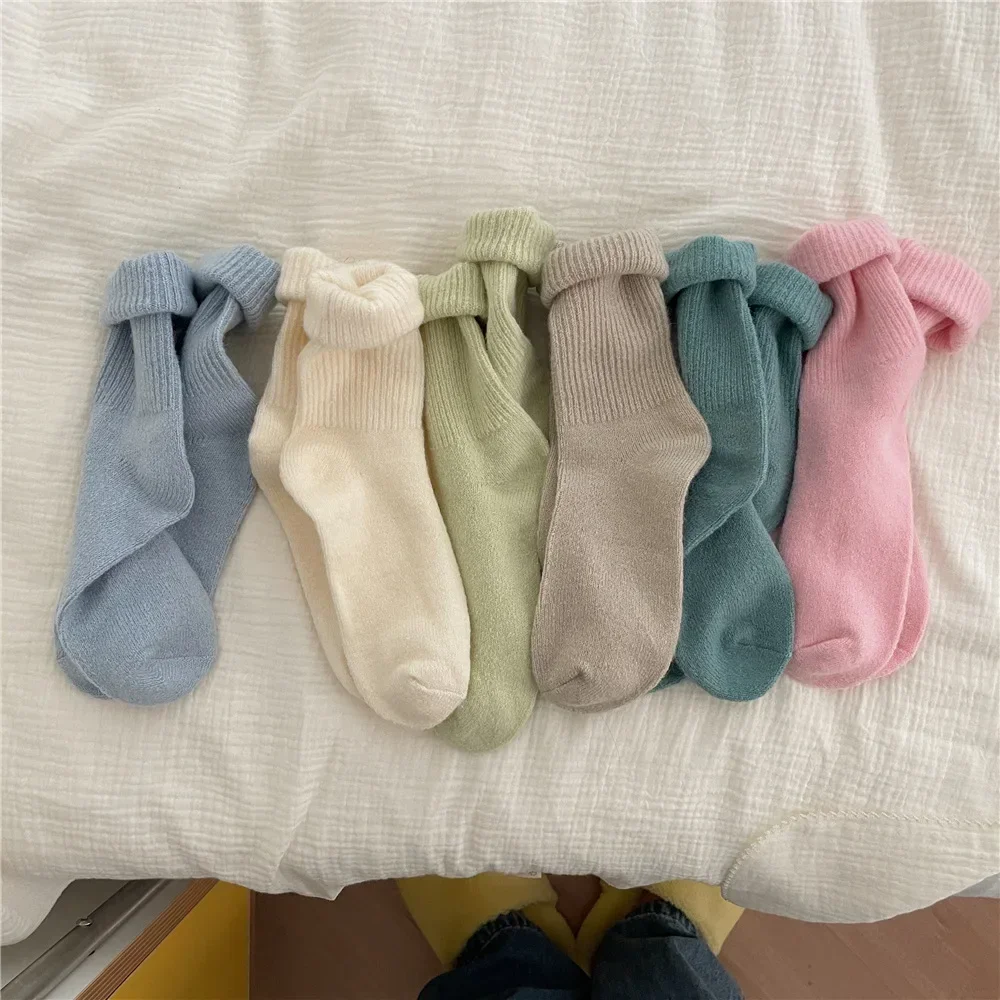Solid Color Women Winter Thick – Thermal Sock Wool recenzja i cena