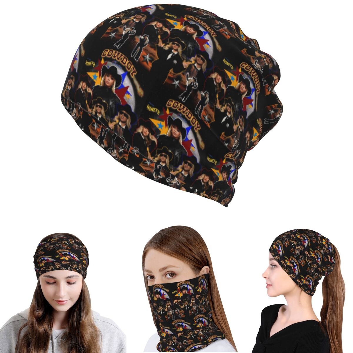 Cowboy Carter Beyonce New Albu – Knit Beanie Hat Warm recenzja i cena