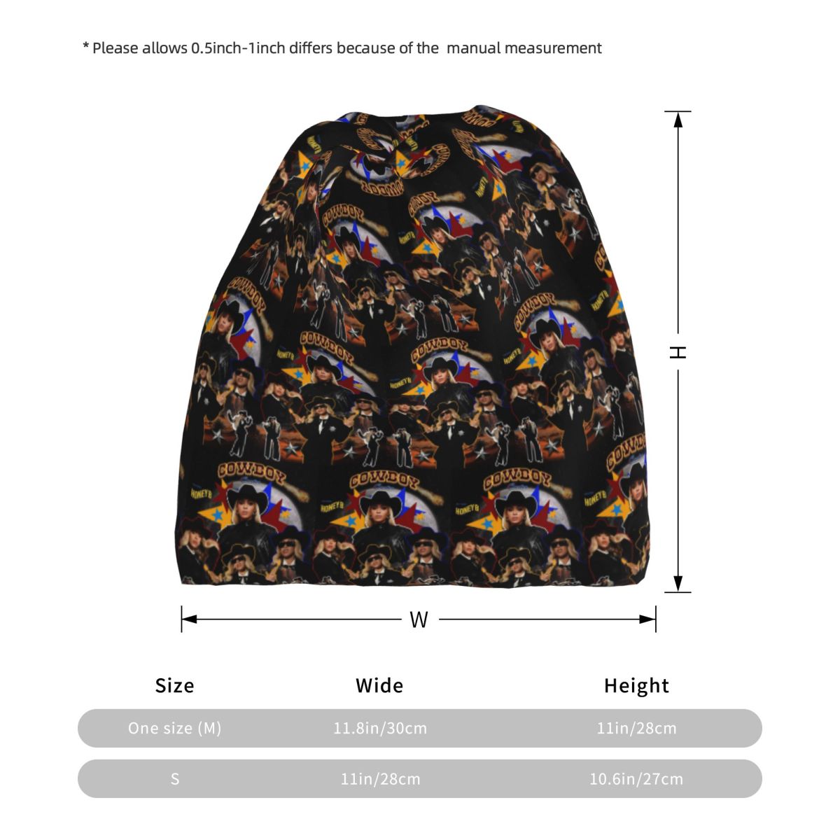 Cowboy Carter Beyonce New Albu – Knit Beanie Hat Warm recenzja i cena