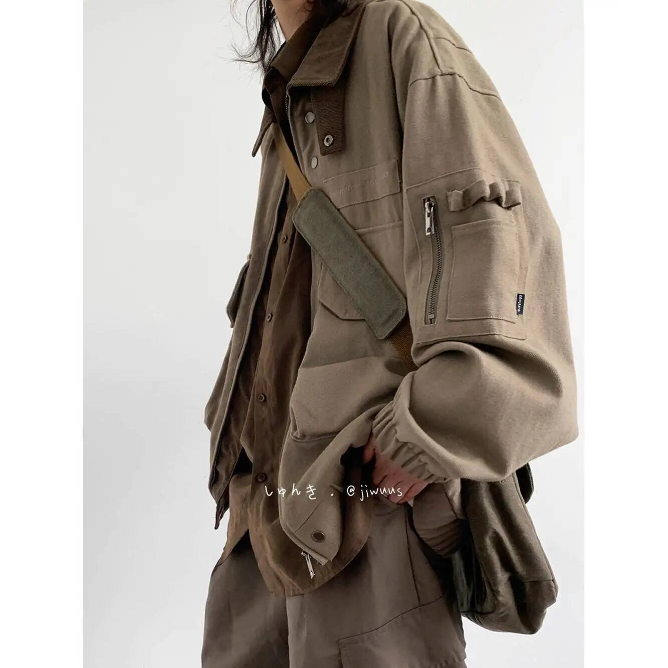 Man Jacket Spring Autumn Loose – Down Jacket Packable recenzja i cena