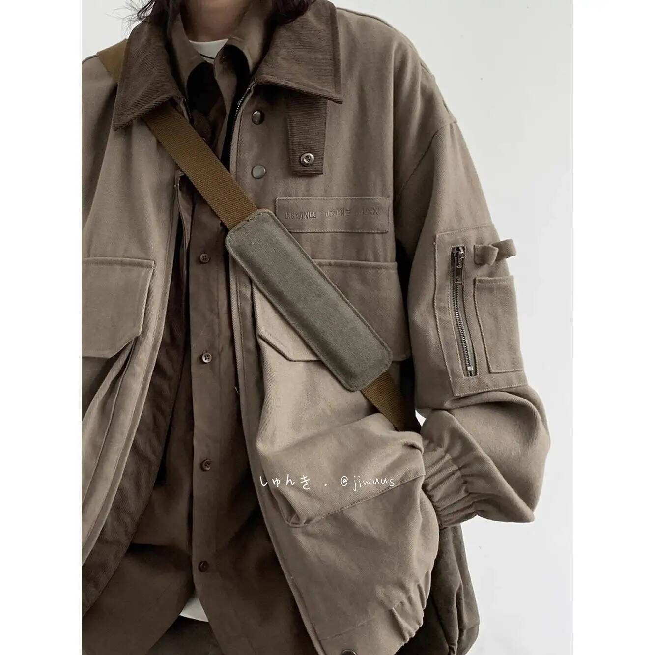 Man Jacket Spring Autumn Loose – Down Jacket Packable recenzja i cena