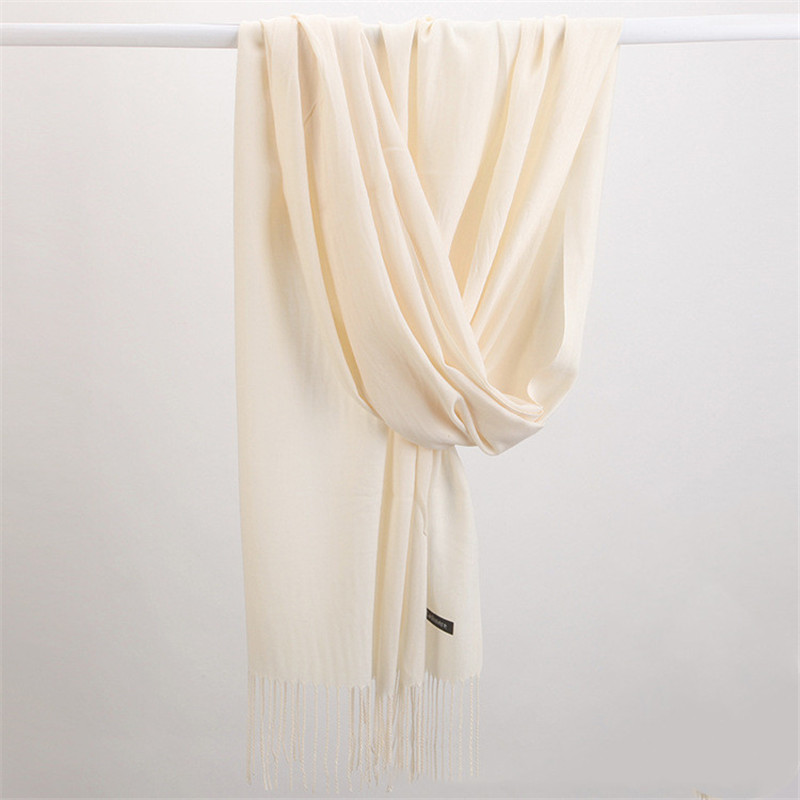 Women Solid Scarf Cashmere Fee – Cashmere Pashmina Wrap recenzja i cena