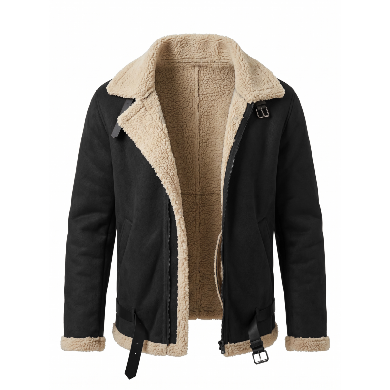 Men Winter Faux Suede Jacket F – Down Jacket Packable recenzja i cena