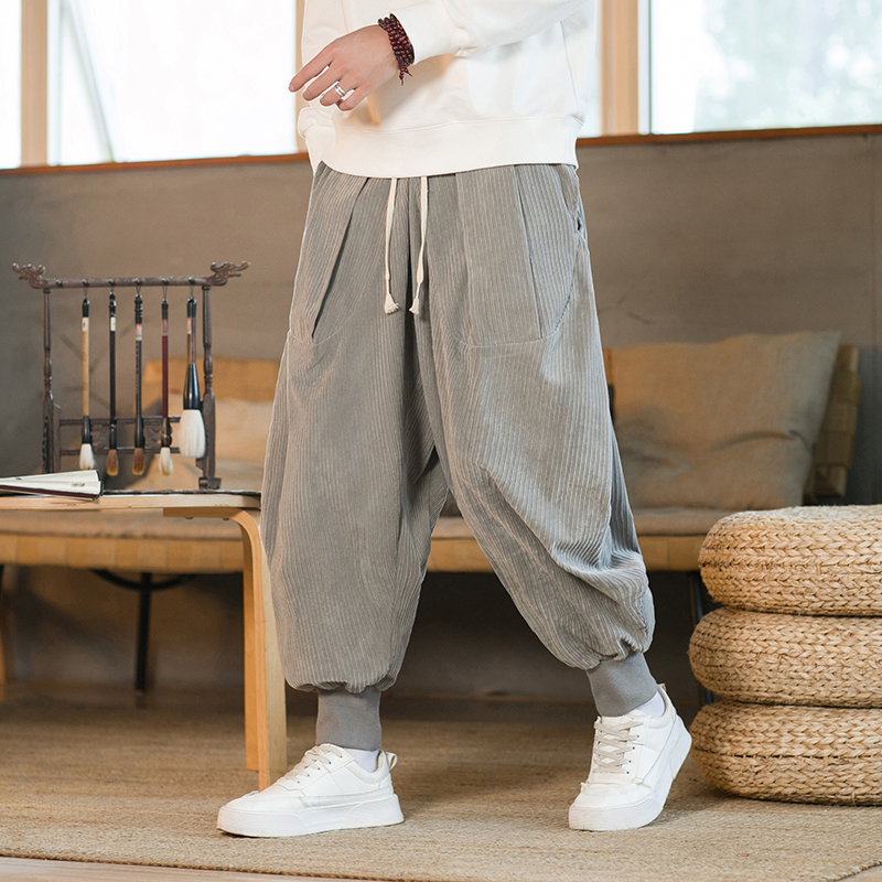 2023 Men Winter Solid Color Co – Corduroy Pant Warm recenzja i cena