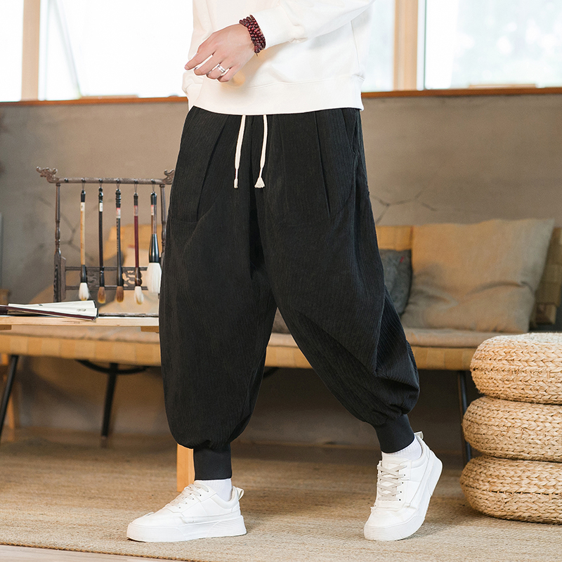 2023 Men Winter Solid Color Co – Corduroy Pant Warm recenzja i cena