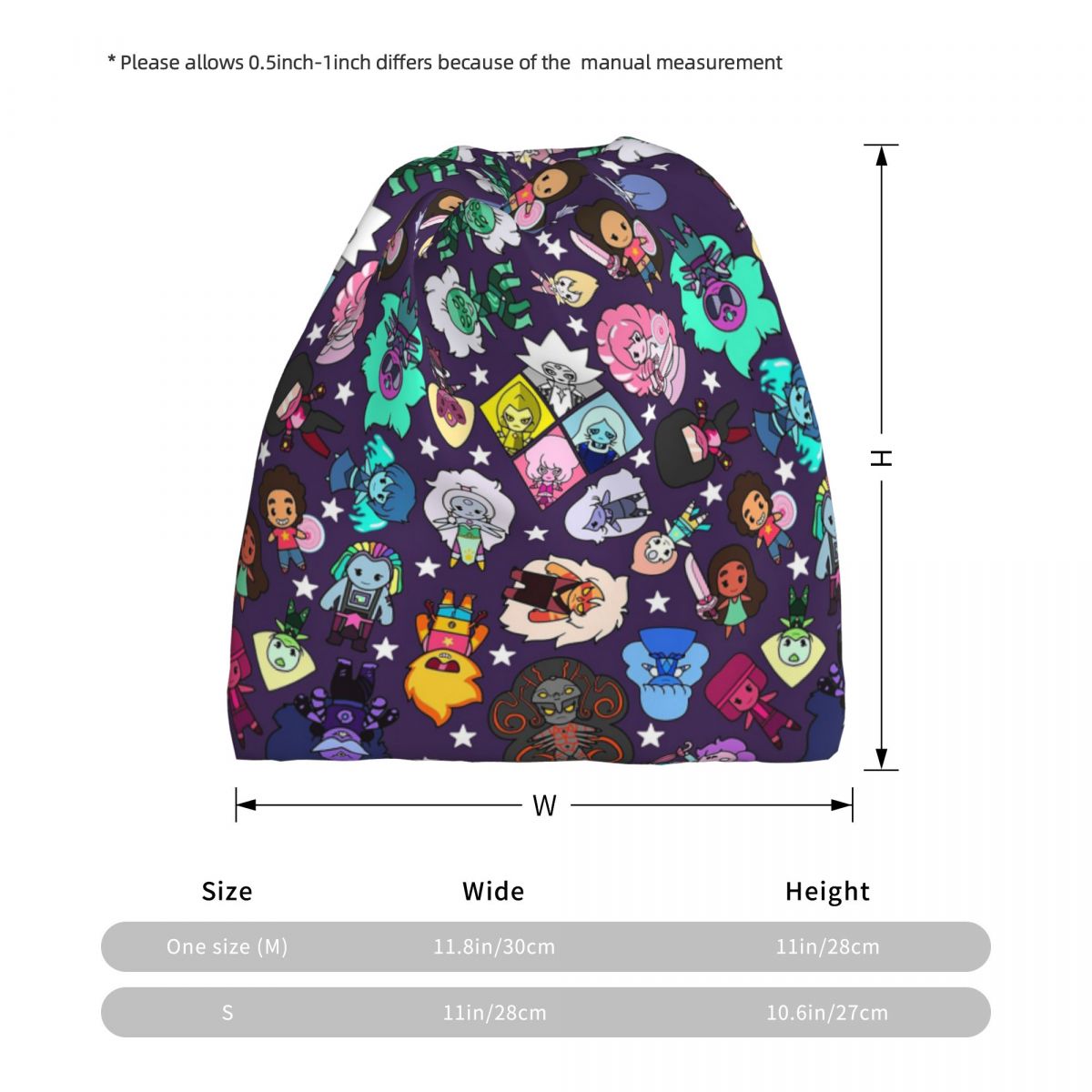 Crystal Gems Steven Universe B – Knit Beanie Hat Warm recenzja i cena