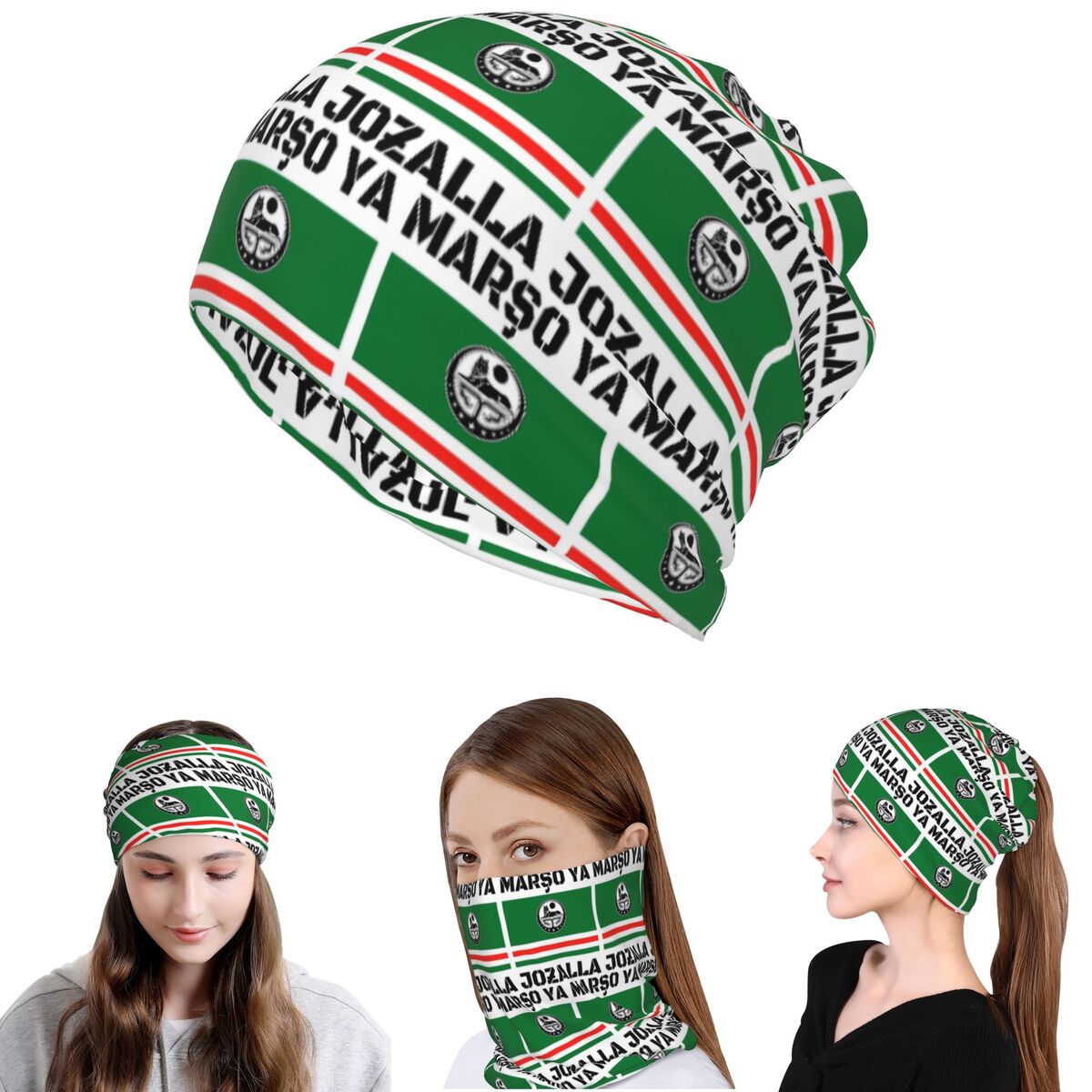 Marso Ya Jozalla Ichkeria Flag – Knit Beanie Hat Warm recenzja i cena