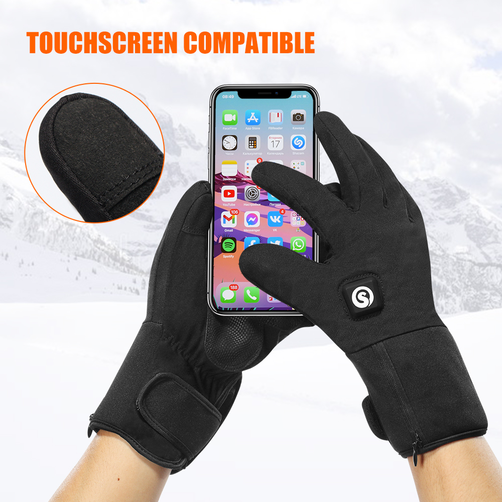 Winter Electric Heated Gloves  – Touch Screen Gloves recenzja i cena