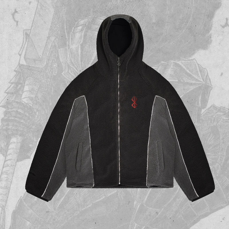 Unisex Color Block Sherpa Flee – Sherpa Hoodie Fleece recenzja i cena