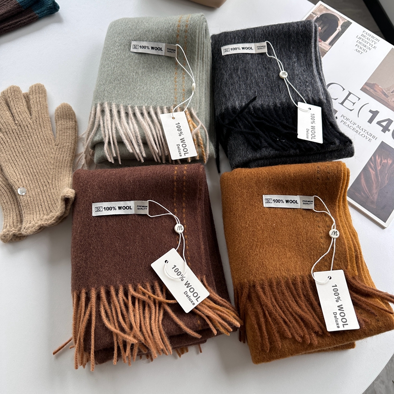 Elegant Good Quality 100% Wool – Wool Scarf Men recenzja i cena
