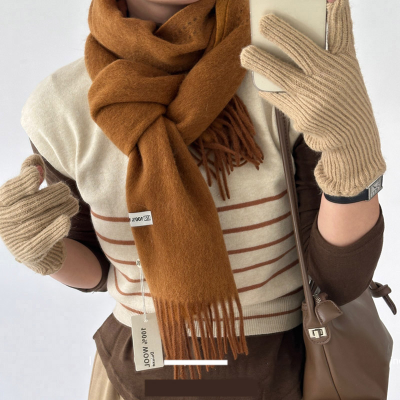 Elegant Good Quality 100% Wool – Wool Scarf Men recenzja i cena