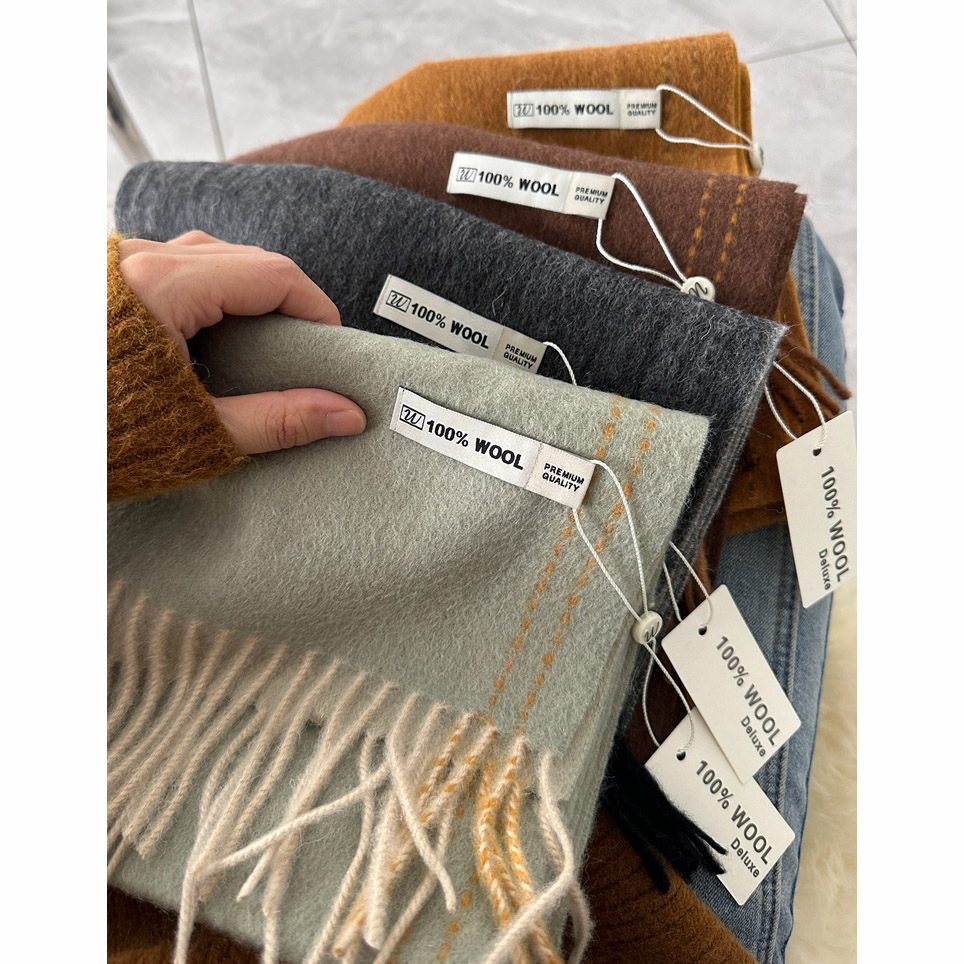 Elegant Good Quality 100% Wool – Wool Scarf Men recenzja i cena