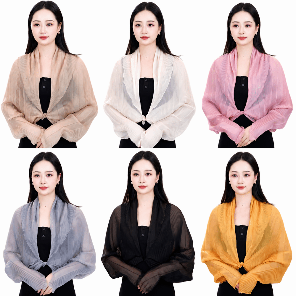 Solid Color Sun Protection Top – Shawl Wrap Winter recenzja i cena