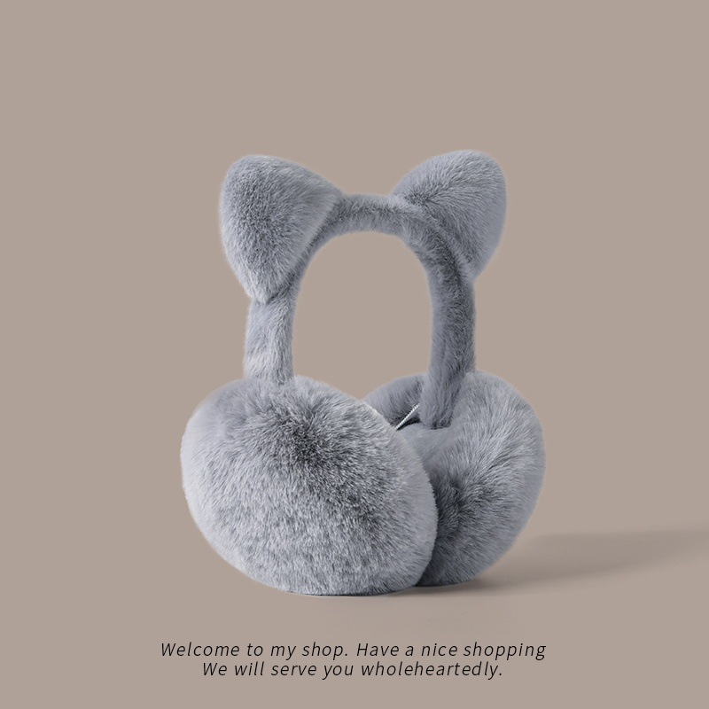 Cat Ears Foldable Earmuffs Plu – Earmuffs Foldable recenzja i cena
