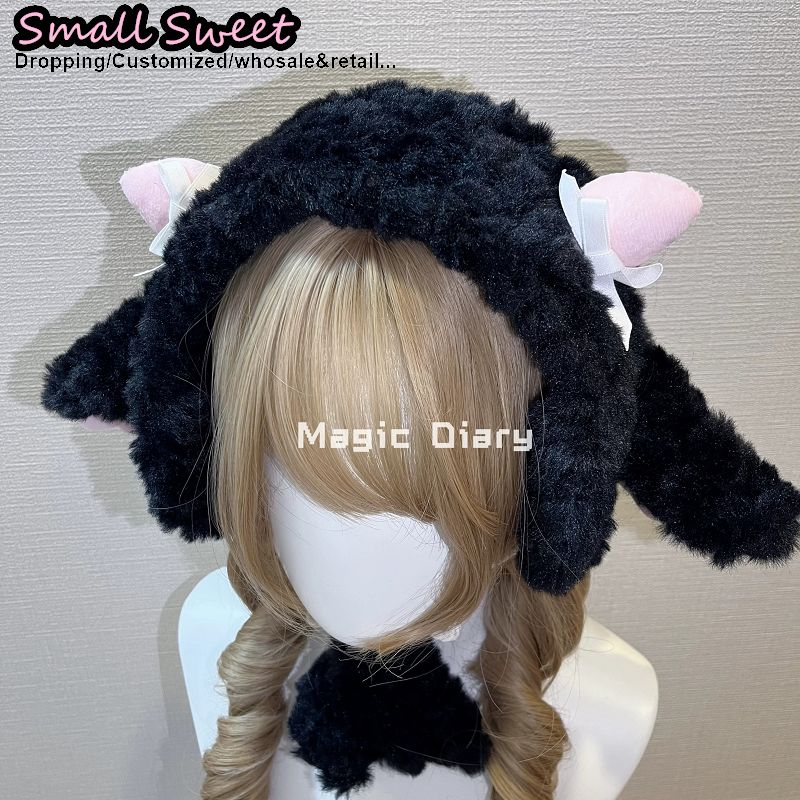 Women Subcultural Y2K Girl Lam – Winter Headband Fleece recenzja i cena