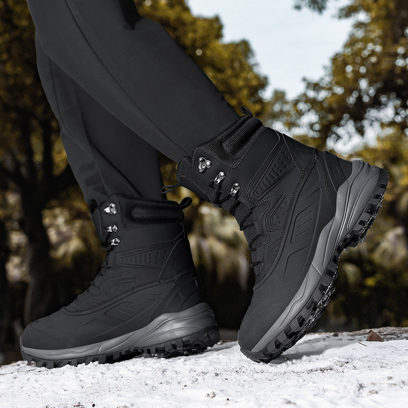 Men's Outdoor Snow Boots with  – Waterproof Winter Boot recenzja i cena