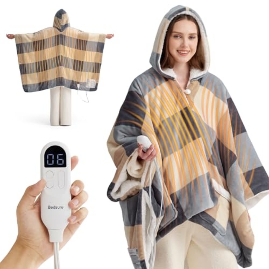 Heated Blanket Wearable Shawl  – Shawl Wrap Winter recenzja i cena