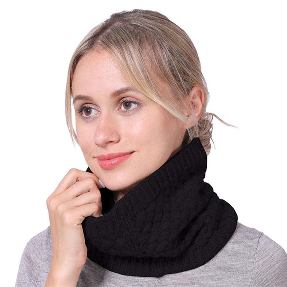 Knitted Scarf Neck Scarves Win – Wool Scarf Men recenzja i cena