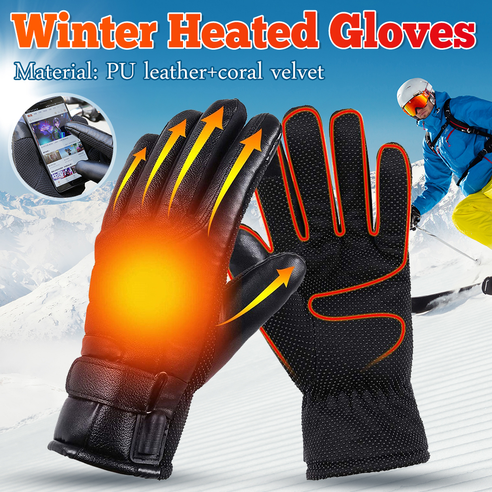 USB Electric Heated Gloves Out – Touch Screen Gloves recenzja i cena