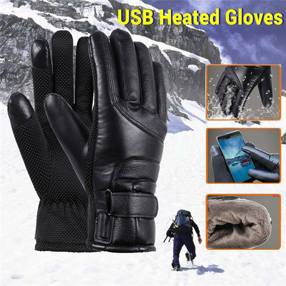 USB Electric Heated Gloves Out – Touch Screen Gloves recenzja i cena