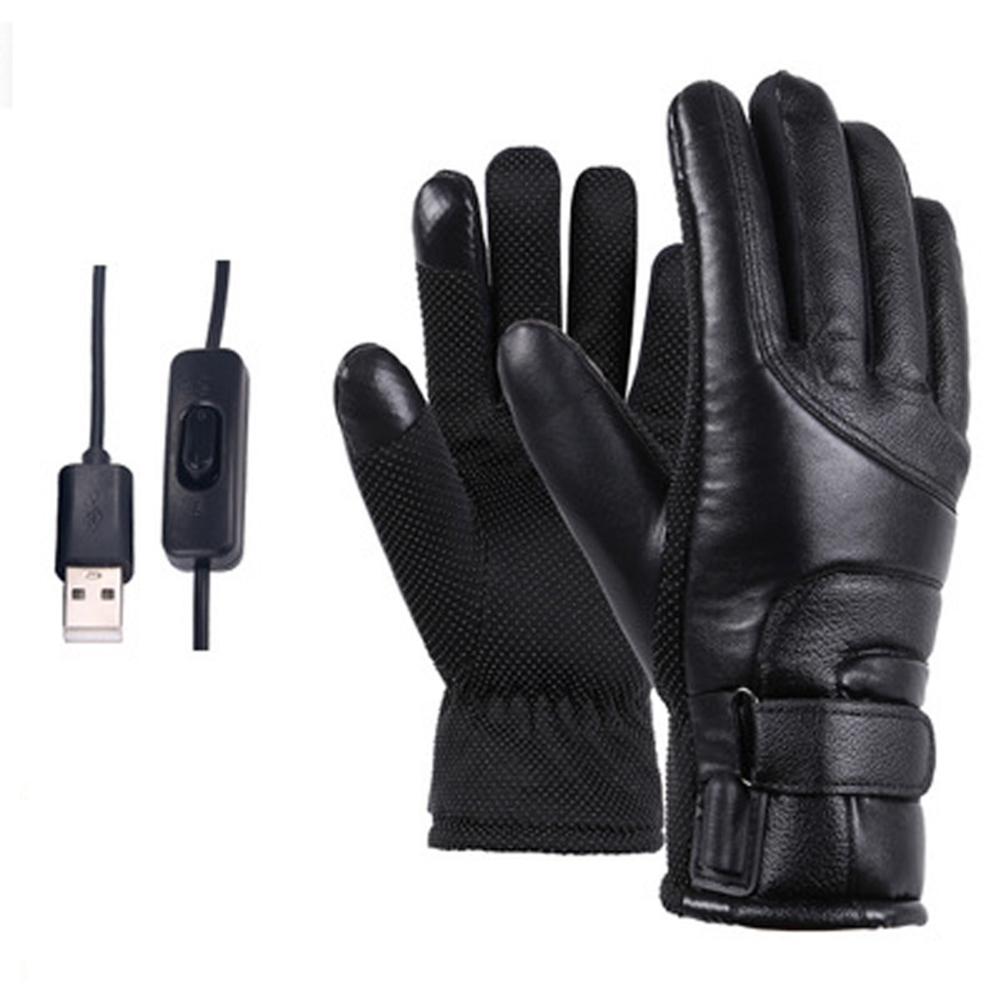 USB Electric Heated Gloves Out – Touch Screen Gloves recenzja i cena