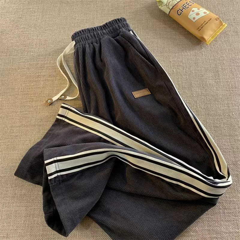 Corduroy Sweatpants Women Y2K  – Corduroy Pant Warm recenzja i cena