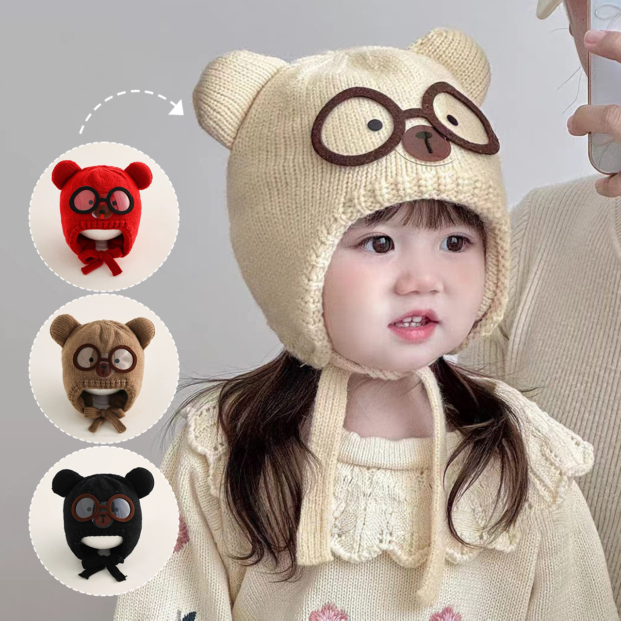 Winter Warm Baby Beanies Hat C – Knit Beanie Hat Warm recenzja i cena