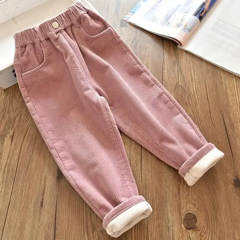 Girls Corduroy Pants Winter Wa – Corduroy Pant Warm recenzja i cena